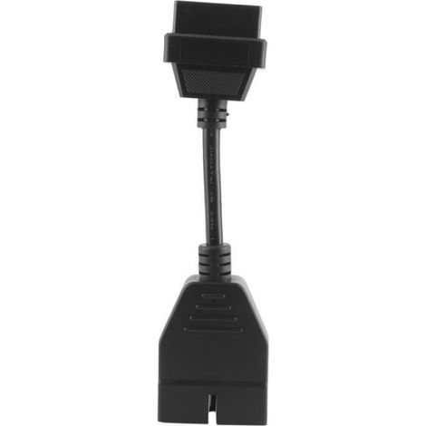 Câble adaptateur OBD1 OBD2 - Connecteur OBD 12Pin à 16Pin - Diagnostic Auto Professionnel (1/4)
