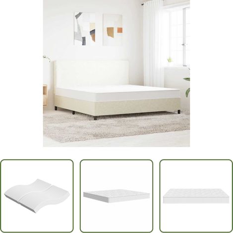Matelas bonnell - Matelas à ressorts bonnell moyen 180x200 cm (1/5)