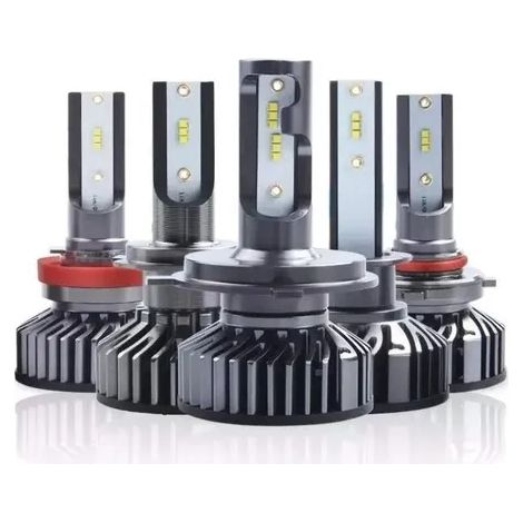Ampoules LED Auxbeam H11, kit de conversion LED H8/H9/H11 60 W 6 000 lm, puces LED XHP50, phares antibrouillard série F-16 (1/4)