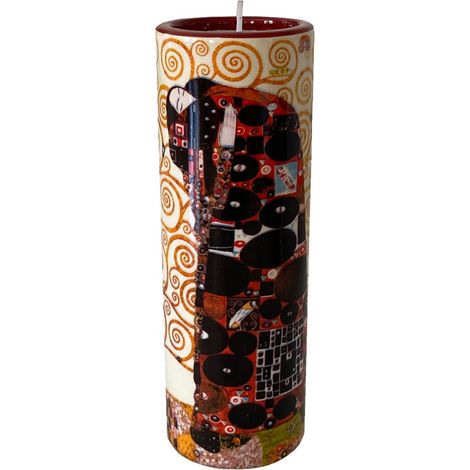 Porte-Bougie Cylindrique l'Exaucement par KLIMT (1/2)
