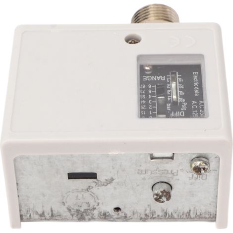 Interrupteur pression compresseur air noyau laiton filetage précis pour chaudière sécheur froid 125V 250V (1/5)