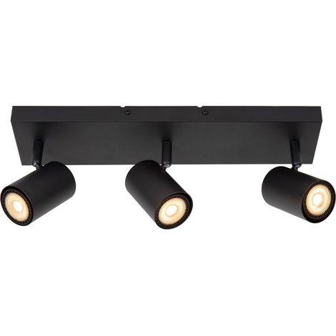 AMIGO Spot plafond-Noir-3xGU10 (1/2)