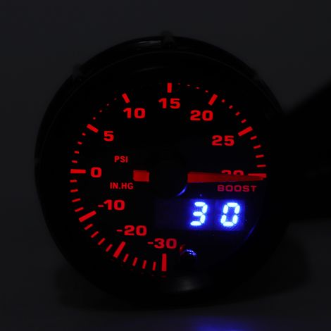 Manomètre de pression turbocompressé universel pour voiture, instrument de 52 mm/2 pouces (1/5)