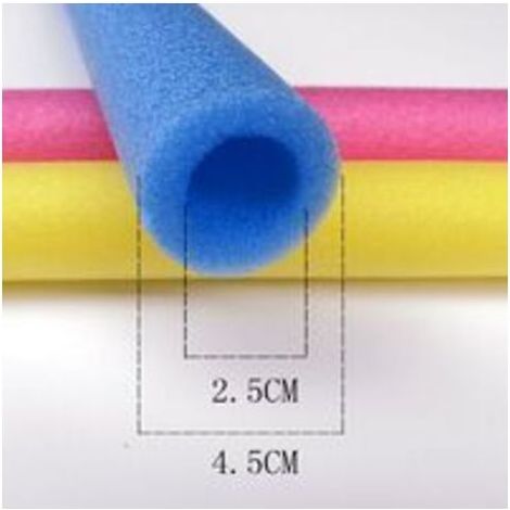 Trampoline Housse en mousse pour poteau de trampoline - 40CM (diamètre intérieur 2,5 cm) - Kit de tubes en mousse pour balustrade de lit de saut de trampoline - Tube éponge pour barrière de protection (1/5)