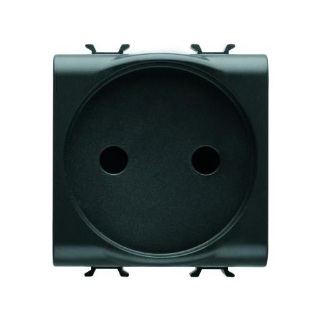 PRISE 2M 2P 16A STD FR NOIR GEWISS GW12246