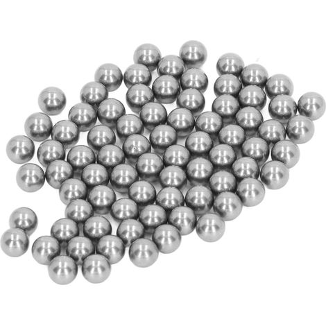 1000 billes d'acier de précision en acier au carbone résistant à la corrosion pour roulements mécaniques, diamètre 6,5 mm (1/5)