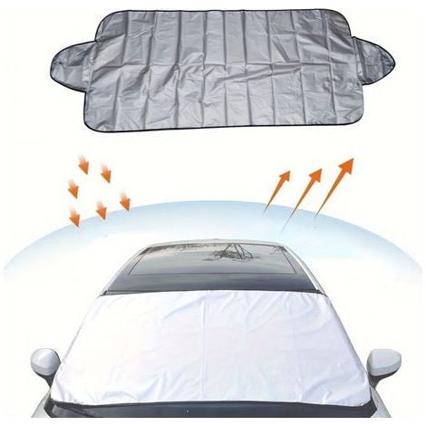 pair Housse de protection pour voiture, anti-neige, anti-glace, pare-soleil (1/3)