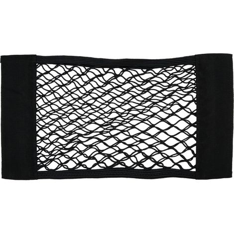 Sac de rangement pour voiture DUNLOP, 40x25 cm, maille, noir.