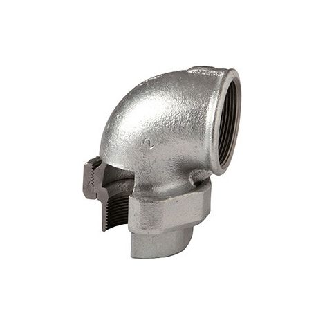 95 - Bocchettone curvo FF 2" in ghisa zincata 09505008 - - EURACCORDI - -