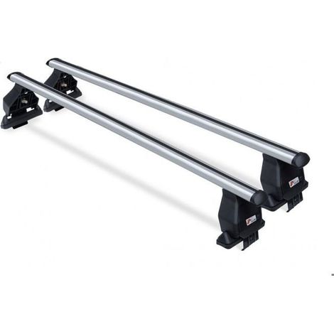Barras de techo de aluminio Menabo Tema para Alfa Romeo 147, 3 puertas, 2000-2010 (1/5)