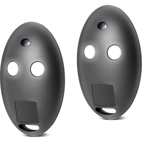 Télécommande de Portail, 2 pièces 433 MHz Télécommande compatible avec BFT MITTO2, 2 canaux, Rolling Code pour portails automatiques (1/5)