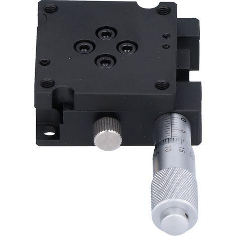 Glissière de réglage fin ±10°, plateforme de positionnement rotative de précision 40x40mm RFA40 (1/5)
