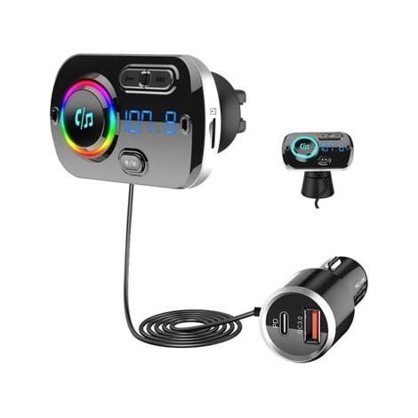 Émetteur FM Bluetooth 5.3 pour autoradio Viva-Voice