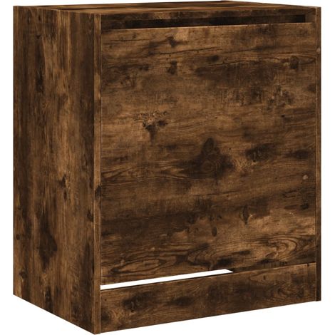 Scarpiera mobiletto portascarpe mobile per ingresso/corridoio/soggiorno 60 x 42 x 69 cm legno ingegnerizzato marrone 020021576