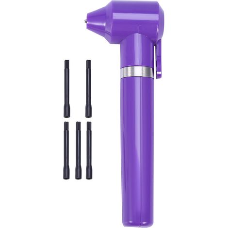 Agitateur électrique pour encre de tatouage, mélangeur de pigments avec 5 baguettes de mélange (Violet) (1/5)