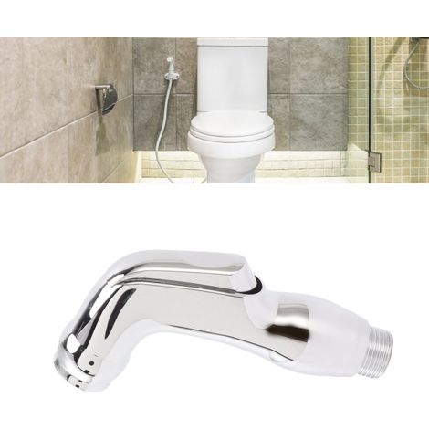 Pistolet de toilette élégant pour usage domestique, avec buse de bidet sous pression. (1/5)