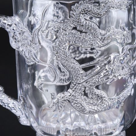 Tasse/Mug LED clignotante à changement de couleur automatique avec capteur d'eau - Cadeau idéal pour les fêtes (1/5)