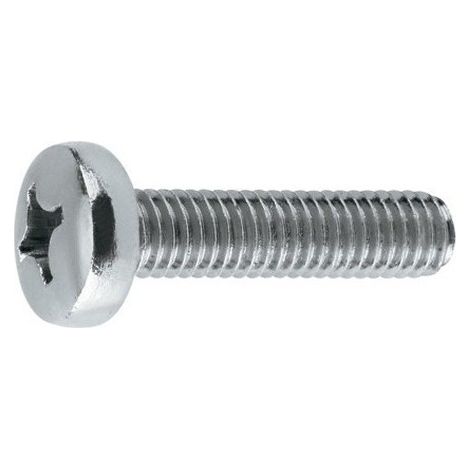 Tornillo Rosca Metrica 7985 04X030Mm Cincado Fontana 500 Pz