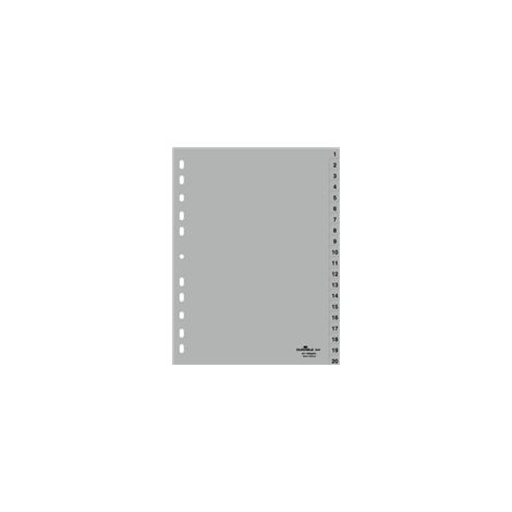 DURABLE Registro 20 partes