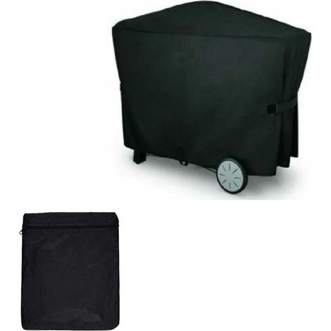 Wasserdichte Schutzhülle für Weber Q3000 und Q2000 Gasgrill – Outdoor, Garten, wetterfest, Maße: 112,4 x 64,1 x 95,6 cm (1/5)