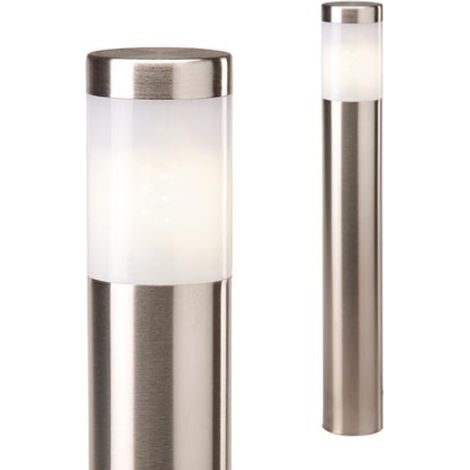 Garden Lights LED Sockelleuchte außen 12V Gartenleuchte warmweiß 3000K 120lm 2W Edelstahl IP44 Wegbeleuchtung für Gartenweg Terrasse Einfahrt