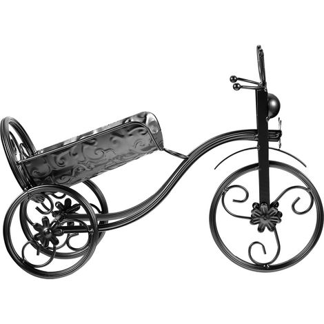 Casier à Vin Rouge en Métal Forme Vélo Créatif et Décoratif pour Bars et Restaurants Occidentaux, Porte-Bouteilles Élégant et Fonctionnel (1/5)