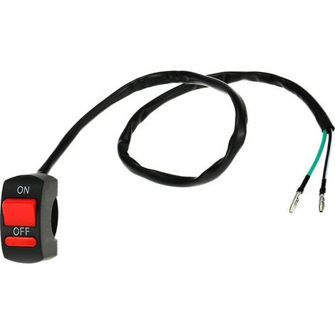 Interrupteur universel ON OFF pour guidon de moto, ATV, quad (1/5)