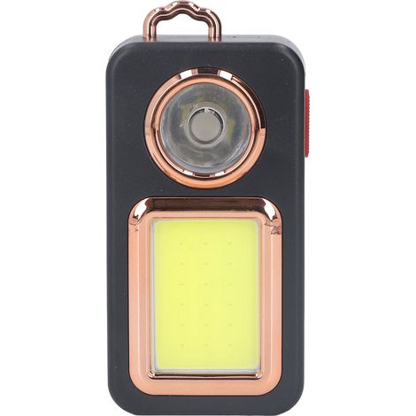 Lampe de travail COB rechargeable USB, multifonction, LED dorée, lampe solaire portable pour le camping en extérieur (1/5)
