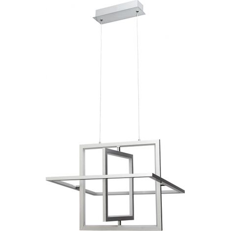 FABRILAMP Lampara Colgante 50w 4000k 3500lm Lexie Cromo Regx45d De (1/3)