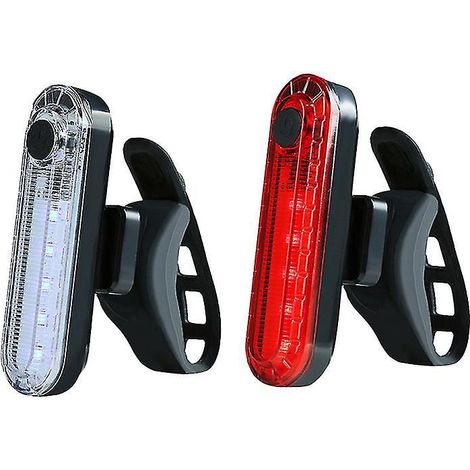Feu arrière LED en plastique pour vélo
