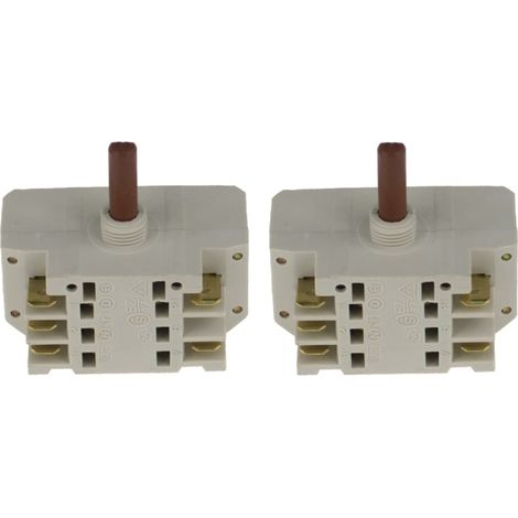 Whirlpool - interruttore 7 posizioni modello piccola asse lungo - 481927328384 - 8015250031782