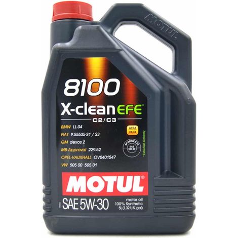 Olio motore Motul 8100 X-clean EFE 5W-30 5L (1/2)