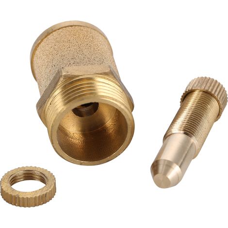 Luft- und pneumatischer Geräuschdämpfer aus Messing mit Außengewinde, Filter, Auspuffschalldämpfer (G1, 1 Stück) (1/5)