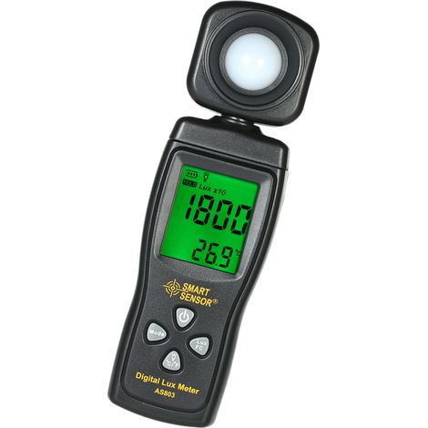 Eosnow SMART SENSOR Mini Digital Lux Meter LCD Display Handheld Illuminometer Luminometer Photometer Luxmeter Licht 0-200000