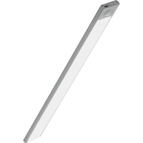 40 cm LED-Schrankleuchte mit Bewegungsmelder, USB-Akku, dimmbar, weiß, LED-Schrankleuchte
