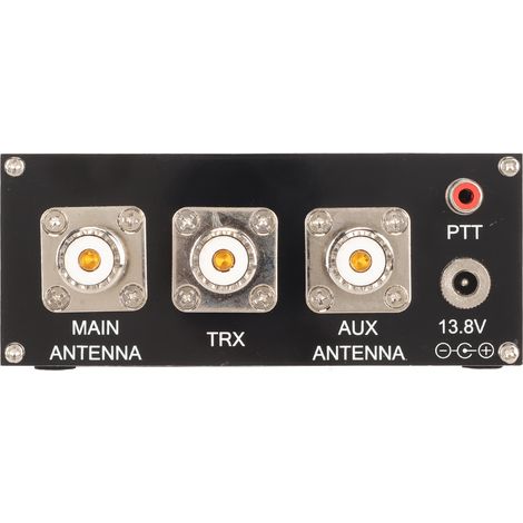 Suppresseur de bruit HF 1.8-30 MHz avec contrôle PTT intégré et réglage en aluminium (1/5)