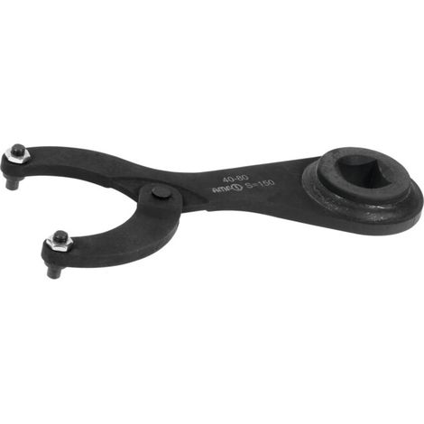 AMF Clé à ergot articulée pour clés dynamométriques 125/6 mm