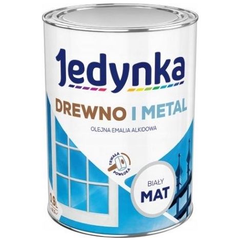 ÉMAIL ALKYDE POUR BOIS ET MÉTAL BLANC MAT 0,9 L - 5EMAL.BIM0,9