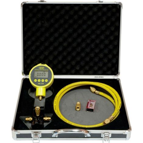 Maleta con vacuómetro digital completo VA116 KIT