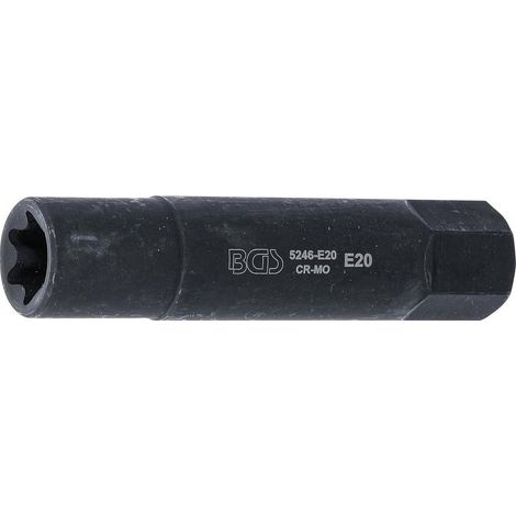 Douille de Clé à Douilles Extra Longue 22 mm - Profil E20 - Précision et Accessibilité Optimale - D-Work