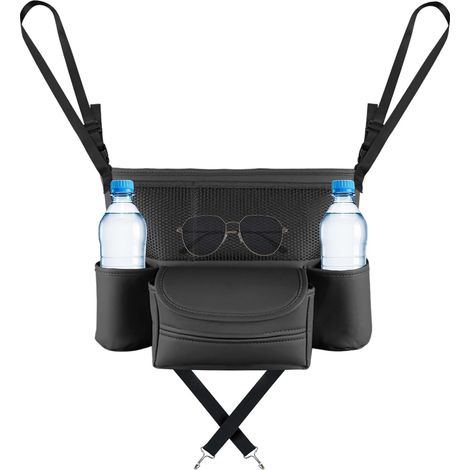 Sac en pour porte-sac à main Sac de rangement à suspendre en cuir synthétique pour conducteurs, , animaux domestiques, SUV, téléphone portable, boîte à mouchoirs, jouets (1/5)