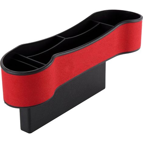 Cale-espace organiseur pour siège auto, poche rangée intérieure voiture, décoration habitacle pour BMW Série 3 X1 X2 X3 X5, rouge (1/5)
