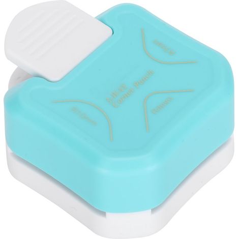 Poinçon portatif 3 en 1 pour coins arrondis - Coupe-papier compact multi-angles (1/5)