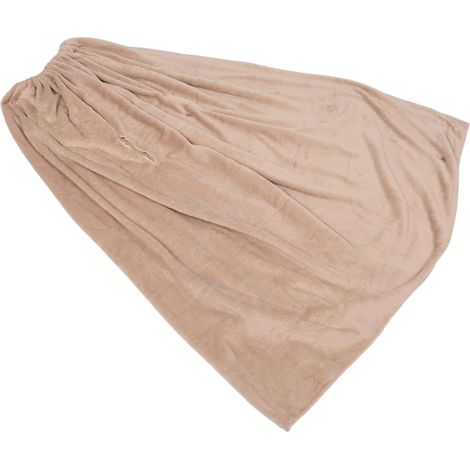 Combinaison Intégrale Épaisse en Polaire Camel 130 Cm pour Sauna et Spa, Couverture Thermique Confortable Unisexe, Accessoires de Sauna Portables pour Détente et Bien-Domicile (1/5)