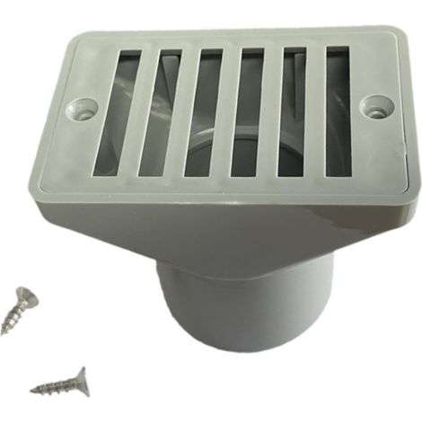Bonde de Fond de Piscine, Trop-Plein, Bonde Anti-Obstruction Domestique avec Vis (1/5)