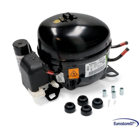 Compressore frigorifero / congelatore / embraco emx6210u - gas r290 - mbp 9,00cc (1/4)