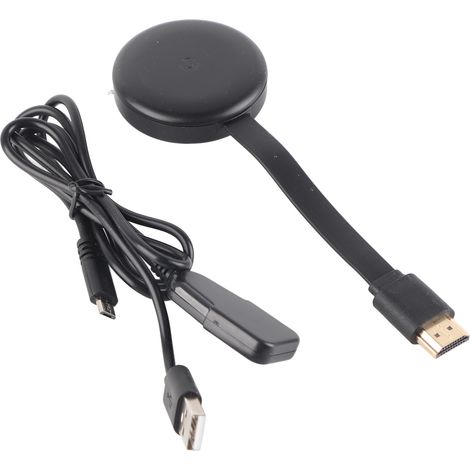 Adaptateur sans fil HDMI 1080P pour téléphone, projecteur d'écran, récepteur miroir domestique (1/5)
