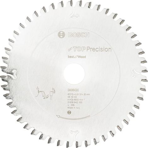 Lame de scie circulaire 210 x 30 x 2,3 mm (1/5)