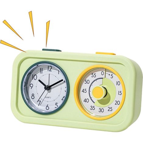 Minuteur visuel enfants compte à rebours silencieux veilleuse classe bureau (1/5)