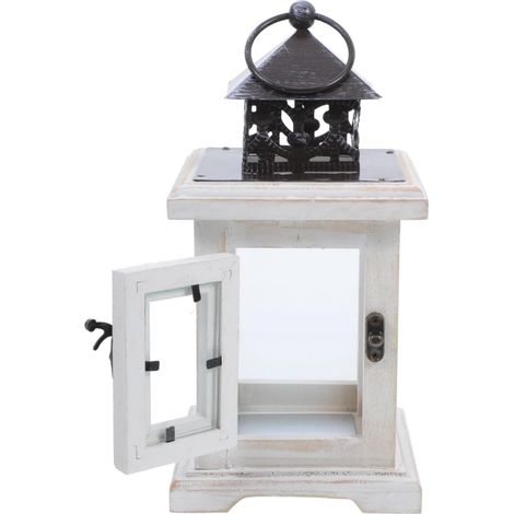 Lanterne À Bougie Décorative De Style Rustique Vintage Bougeoir Suspendu pour La Maison Une Fête De Mariage (1/5)